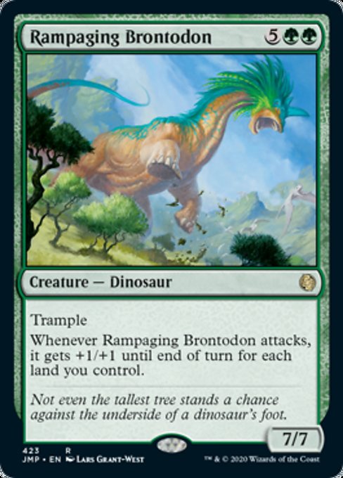 Rampaging Brontodon [Jumpstart]