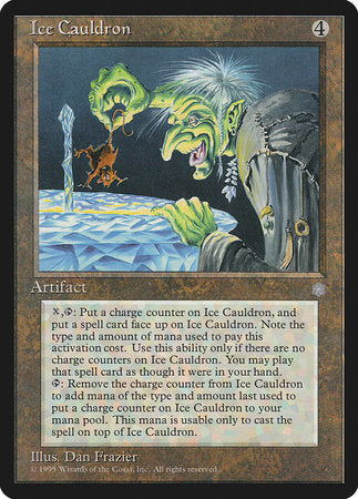 magic the gathering ice age rare cards Ice Cauldron [Ice Age]