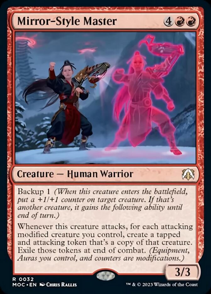 Mirror-Style Master [March of the Machine Commander]