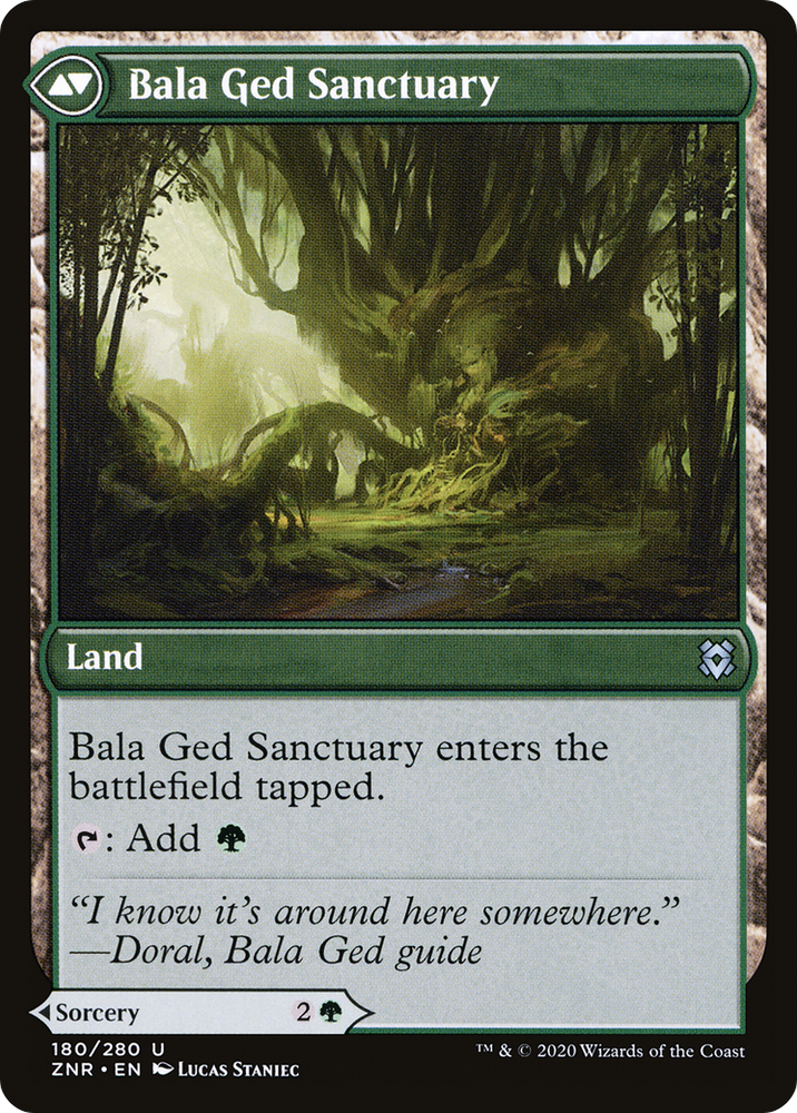 Bala Ged Recovery // Bala Ged Sanctuary [Secret Lair: From Cute to Brute]
