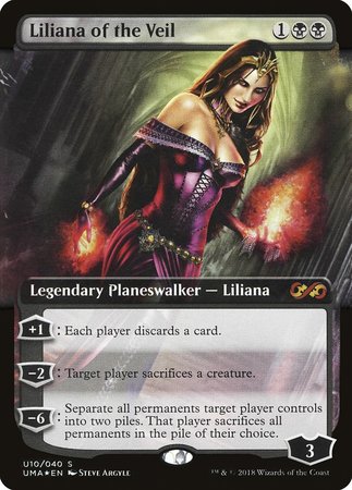 Liliana of the Veil [Ultimate Box Topper]