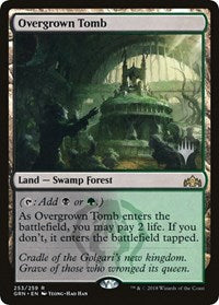 Overgrown Tomb [Promo Pack: Throne of Eldraine]