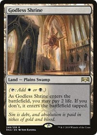 Godless Shrine [Promo Pack: Throne of Eldraine]