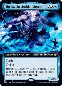Thryx, the Sudden Storm (Extended Art) [Theros Beyond Death]