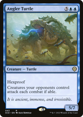 Angler Turtle [Starter Commander Decks]
