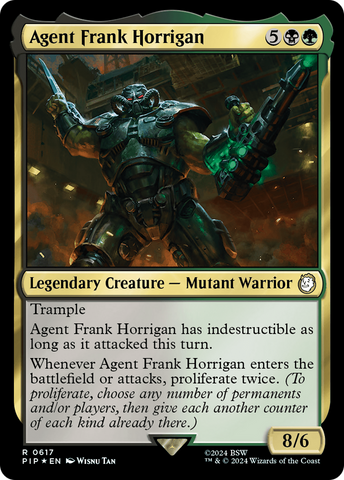 Agent Frank Horrigan (Surge Foil) [Fallout]