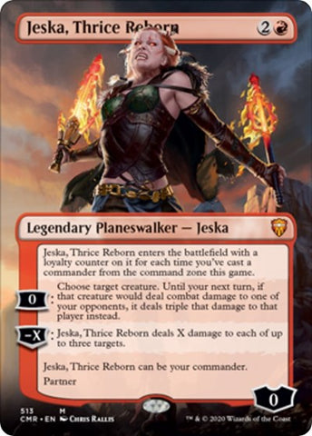 Jeska, Thrice Reborn (Borderless) [Commander Legends]