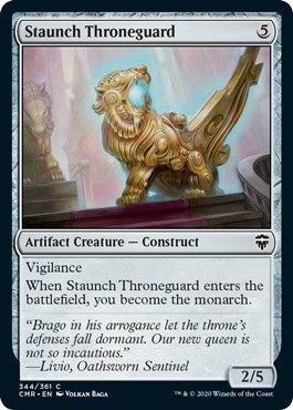 Staunch Throneguard [Commander Legends]