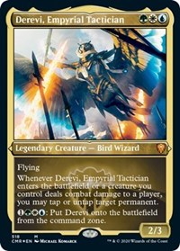 Derevi, Empyrial Tactician (Foil Etched) [Commander Legends]