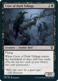 Crow of Dark Tidings [Commander Legends]