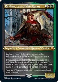 Reyhan, Last of the Abzan (Foil Etched) [Commander Legends]