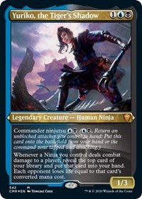 Yuriko, the Tiger's Shadow (Foil Etched) [Commander Legends]