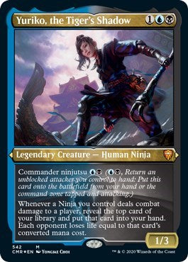 Yuriko, the Tiger's Shadow (Foil Etched) [Commander Legends]