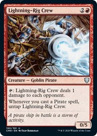 Lightning-Rig Crew [Commander Legends]