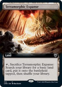 Terramorphic Expanse (Extended Art) [Commander Legends]