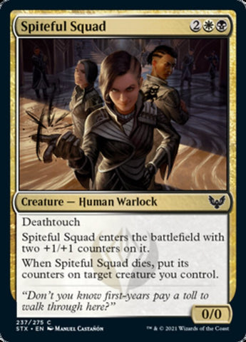 Spiteful Squad [Strixhaven: School of Mages]