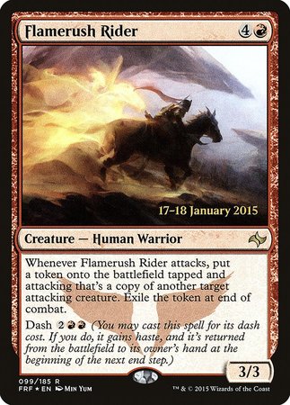 Flamerush Rider [Fate Reforged Promos]