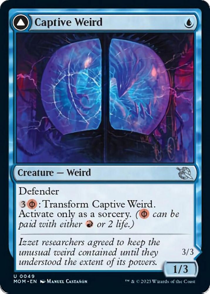Captive Weird // Compleated Conjurer [March of the Machine]