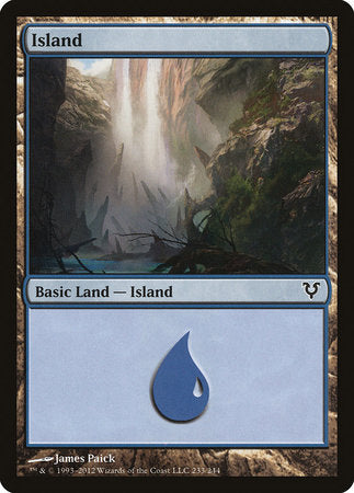 Island (233) [Avacyn Restored]