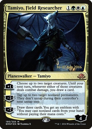 tamiyo mtg cards Tamiyo, Field Researcher [Eldritch Moon Promos]