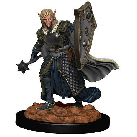 D&D Minis: Elf Cleric (Male) (Prepainted)