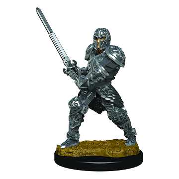 D&D Minis: Human Fighter (Male) (Prepainted)