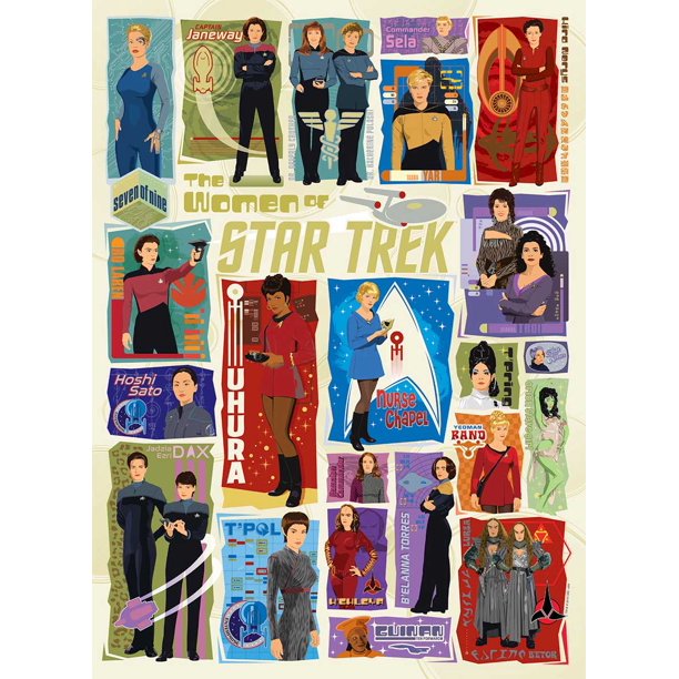 Cobble Hill Puzzles (1000 Pieces): The Women of Star Trek