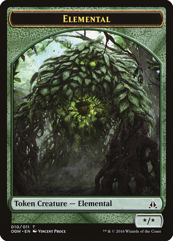 Elemental (010/011) [Oath of the Gatewatch Tokens]