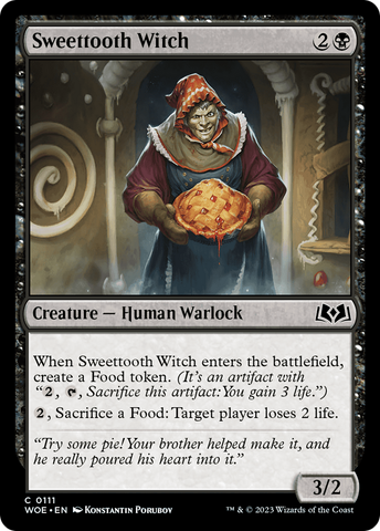 Sweettooth Witch [Wilds of Eldraine]