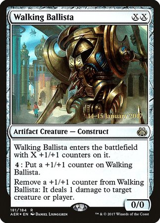 Walking Ballista [Aether Revolt Promos]