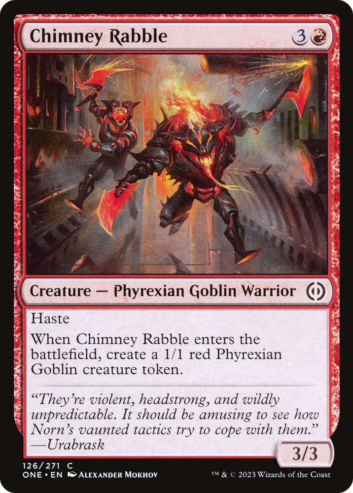 Chimney Rabble [Phyrexia: All Will Be One]