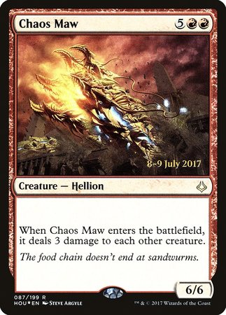 Chaos Maw [Hour of Devastation Promos]