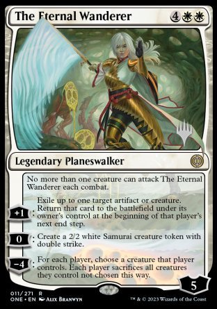 The Eternal Wanderer (Promo Pack) [Phyrexia: All Will Be One Promos]