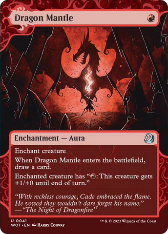 Dragon Mantle [Wilds of Eldraine: Enchanting Tales]