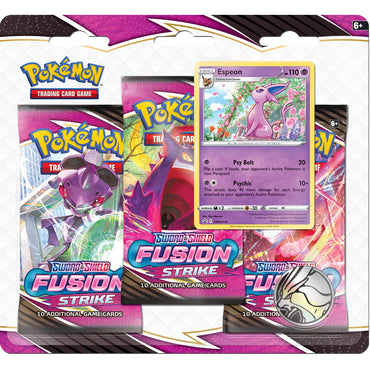 Pokemon: Fushion Strike 3-Pack Blister