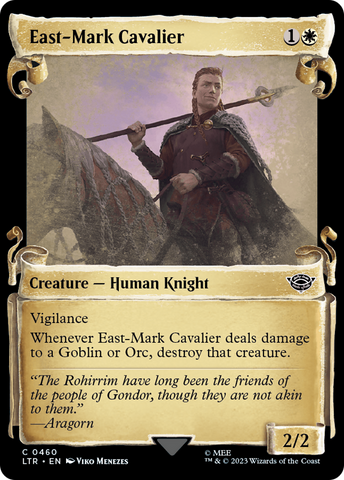East-Mark Cavalier [The Lord of the Rings: Tales of Middle-Earth Showcase Scrolls]