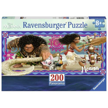 Ravensburger Puzzles (200 Pieces): Moana's Adventures