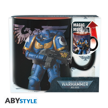 Warhammer 40k: Magic Mug Ultramarine/Legion