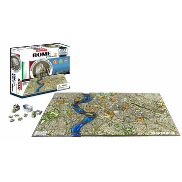 Puzzle: 4D Cityscape: The City of Rome & Vatican City (1200 pc)