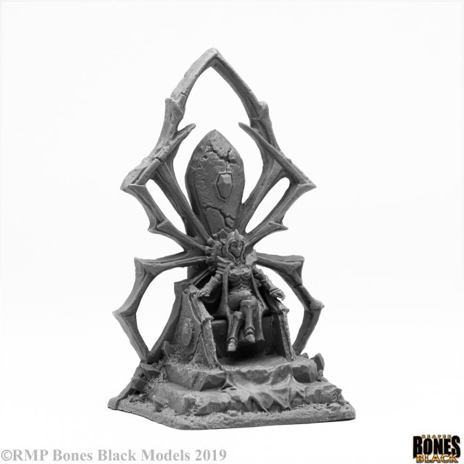 Reaper Minis: Dark Elf Queen on Throne