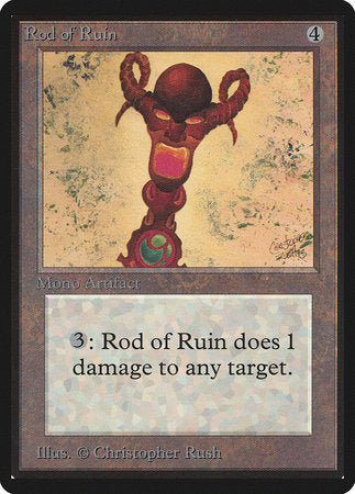 Rod of Ruin [Limited Edition Beta]