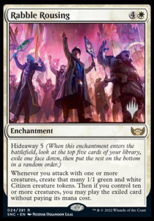 Rabble Rousing (Promo Pack) [Streets of New Capenna Promos]