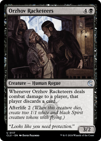 Orzhov Racketeers [Ravnica: Clue Edition]
