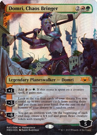 Domri, Chaos Bringer [Mythic Edition]