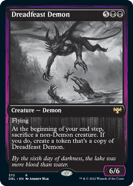 Dreadfeast Demon [Innistrad: Double Feature]