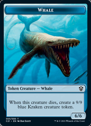 Beast (010) // Whale Token [Commander 2021 Tokens]