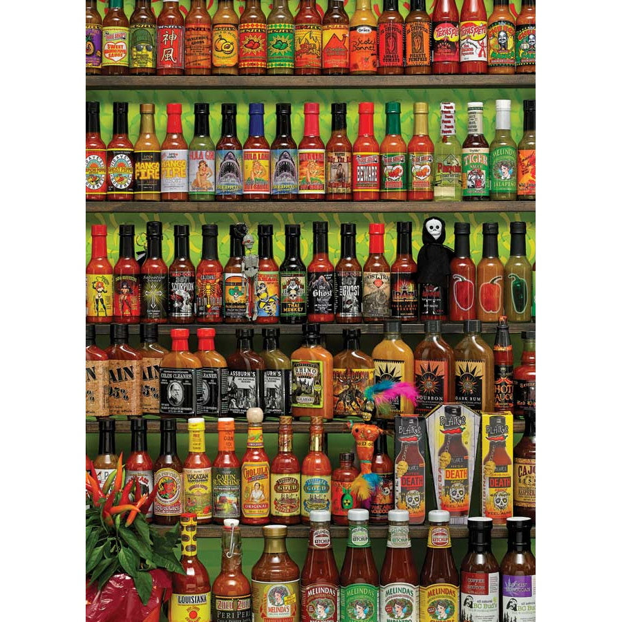 Cobble Hill Puzzles (1000 Pieces): Hot Hot Sauce