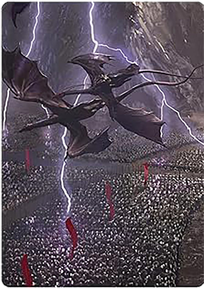 Mordor on the March Art Card [The Lord of the Rings: Tales of Middle-earth Art Series]