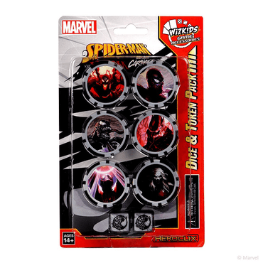 Spiderman Dice and Tokens
