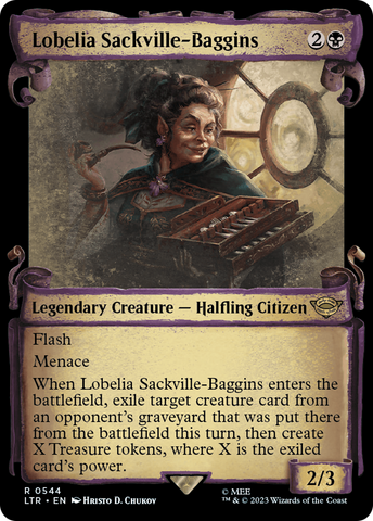 Lobelia Sackville-Baggins [The Lord of the Rings: Tales of Middle-Earth Showcase Scrolls]